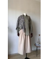 Cepli Kadın Tencel Gömlek - Haki
