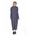 İNVEE 5747 Antrasit Triko Elbise