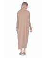 İNVEE 5747 Camel Triko Elbise