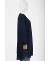 INVEE 5860 Lacivert Triko Tunik