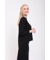 İNVEE 5879 Triko Tunik Siyah