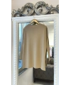 İNVEE 5879 Triko Tunik - Camel