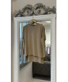 İNVEE 5879 Triko Tunik - Camel