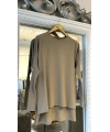 İNVEE 5879 Triko Tunik - Camel