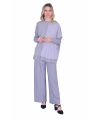 İNVEE 6248 Gri Triko/Caz Tunik