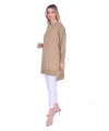 İNVEE 6367 Camel Triko Tunik