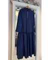 İNVEE 6389 Lacivert Elbise