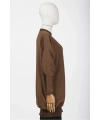 İNVEE 6419 Kakao Kahve Caz Tunik