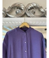 İNVEE 6674M Modal Gömlek - Mor