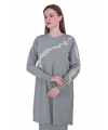 İNVEE 6849 Küfrengi Güldalı Triko Tunik