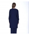 İNVEE 6849 Lacivert Güldalı Triko Tunik
