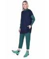 İNVEE 6862 Lacivert Triko Tunik
