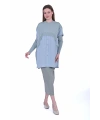 INVEE 6883 Kumaş/Triko Mint Tunik