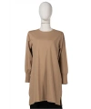 İNVEE 6911 Camel Triko Tunik
