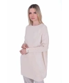 İNVEE 6923 Vanilya Tunik