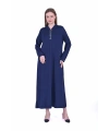 İNVEE 6937 İki İplik Lacivert Elbise