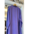INVEE 6958 Modal Kumaş Mor Elbise