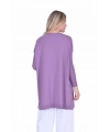 İNVEE 6976 Triko Tunik - Eflatun