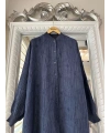 İNVEE 6982 Lacivert Modal Tunik