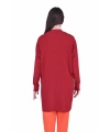 İNVEE 7014 Triko Tunik - Bordo