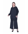 İNVEE 7025 Siyah Triko Tunik
