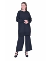 İNVEE 7025 Siyah Triko Tunik