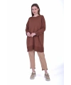İNVEE 7025 Tarçın Triko Tunik
