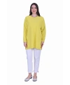 İNVEE 7059 Sarı Triko Tunik