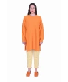 İNVEE 7059 Turuncu Triko Tunik