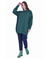 İNVEE 7091 Desenli Triko Tunik - Benetton