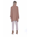 İNVEE 7104 Rahat Kalıp Caz Tunik - Camel