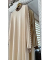 İNVEE 7901 Krem Elbise
