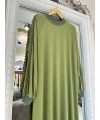 İNVEE 7901 Yeşil Elbise
