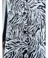 Zebra Desen Oversize Gömlek