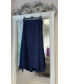 Sentez Krep Etek - Lacivert
