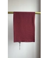 Silk Home Mayda Şal - Bordo-Kırmızı