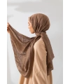 Silk Home Olinda Şal - Sütlü Kahve