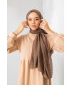 Silk Home Olinda Şal - Sütlü Kahve