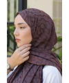 Silk Home Olinda Şal - Acı Kahve