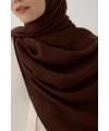 Valentino Orlandi VO Logo Şal - Kahverengi