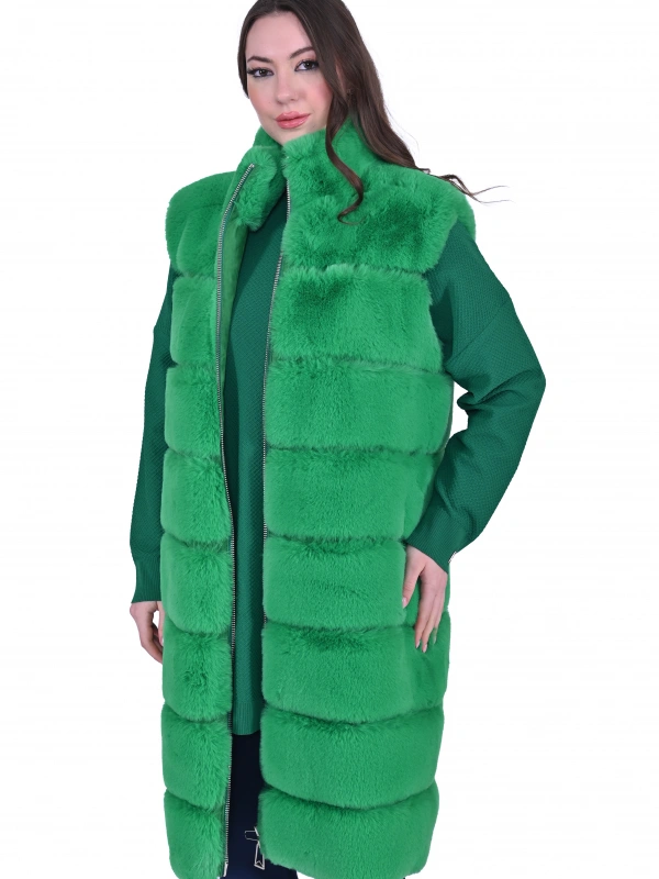 İNVEE 6716 Suni Kürk Yelek