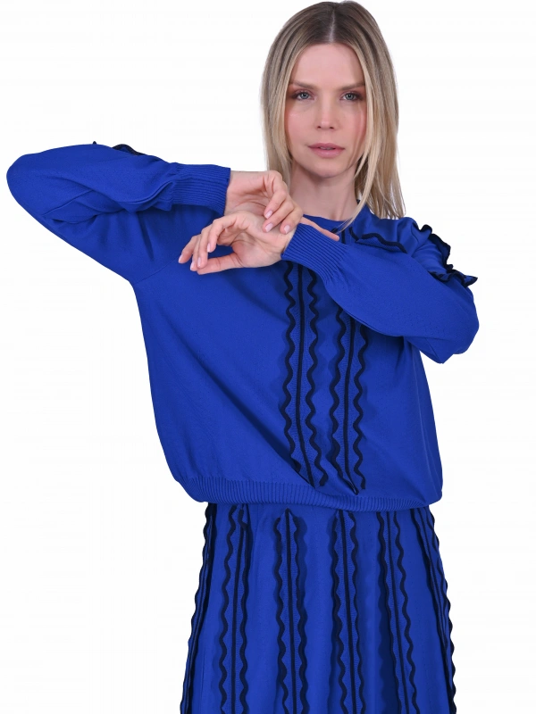 İNVEE 6992 Triko Takım - Sax