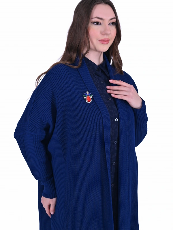 İNVEE 7077 Yün Karışımlı Parlament Hırka