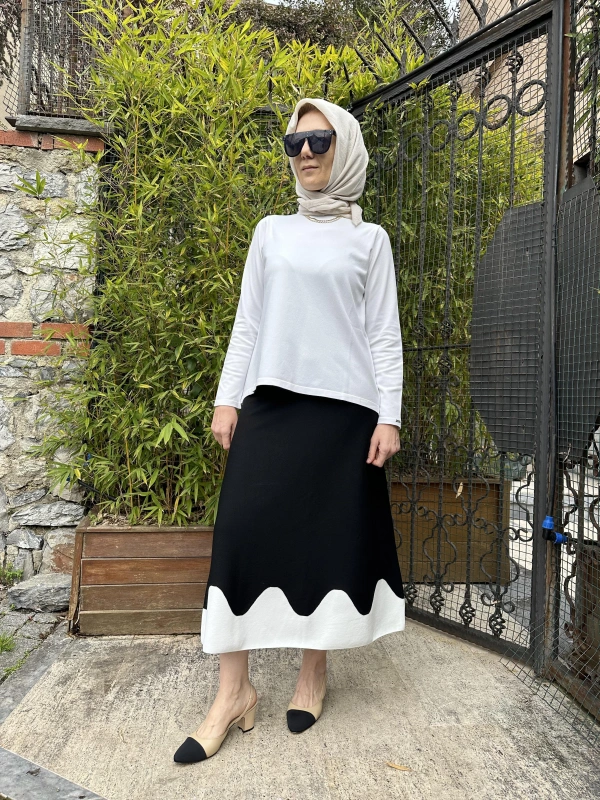 İNVEE 6905 Triko Etek