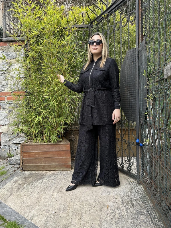 İNVEE 6352 Dantelli Takım