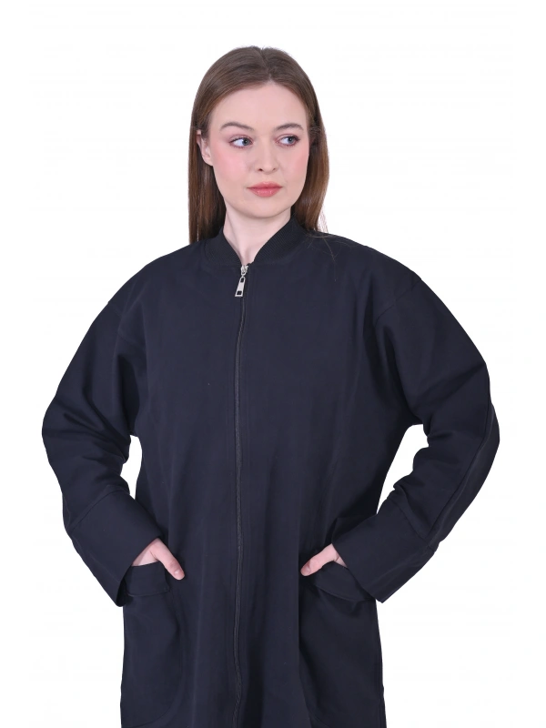 İNVEE 6855 Siyah Pamuklu Kap (Elde Yıkama)