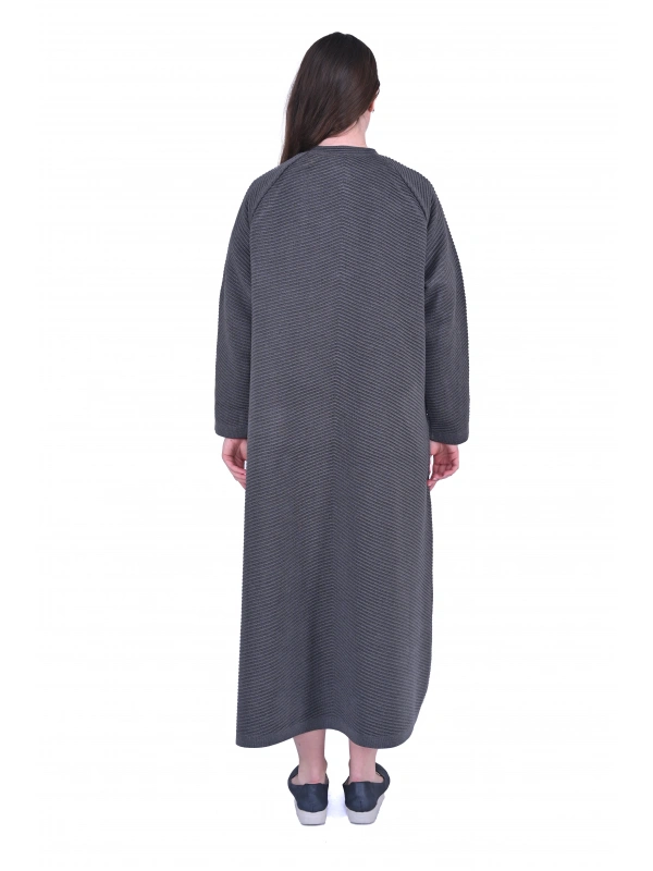 İNVEE 6866 Yün Karışımlı Antrasit Kap