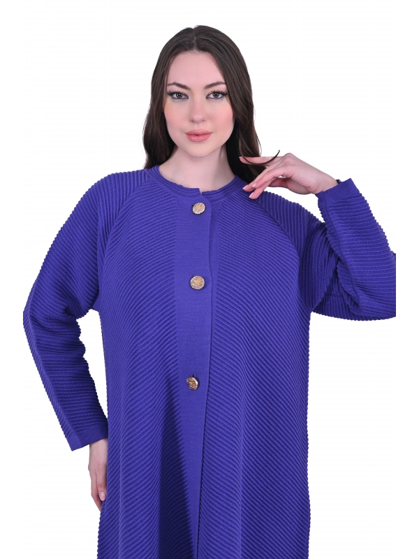 İNVEE 6866 Yün Karışımlı Mor Kap