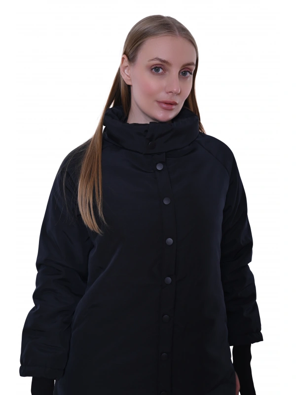 İNVEE 6871 Siyah Su Geçirmez Mont