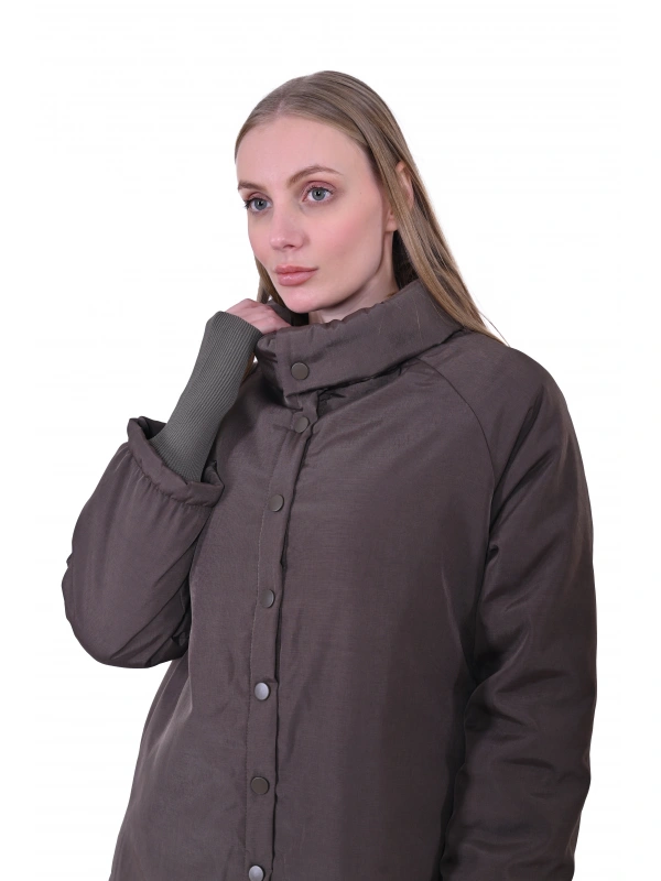 İNVEE 6871 Vizon Su Geçirmez Mont